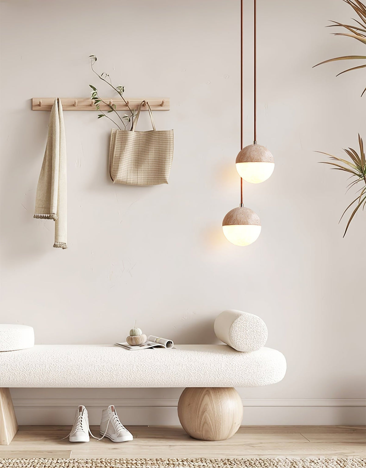 Vendrick Suspension en Travertin