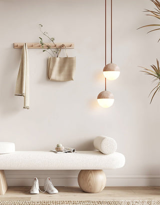 Vendrick Suspension en Travertin