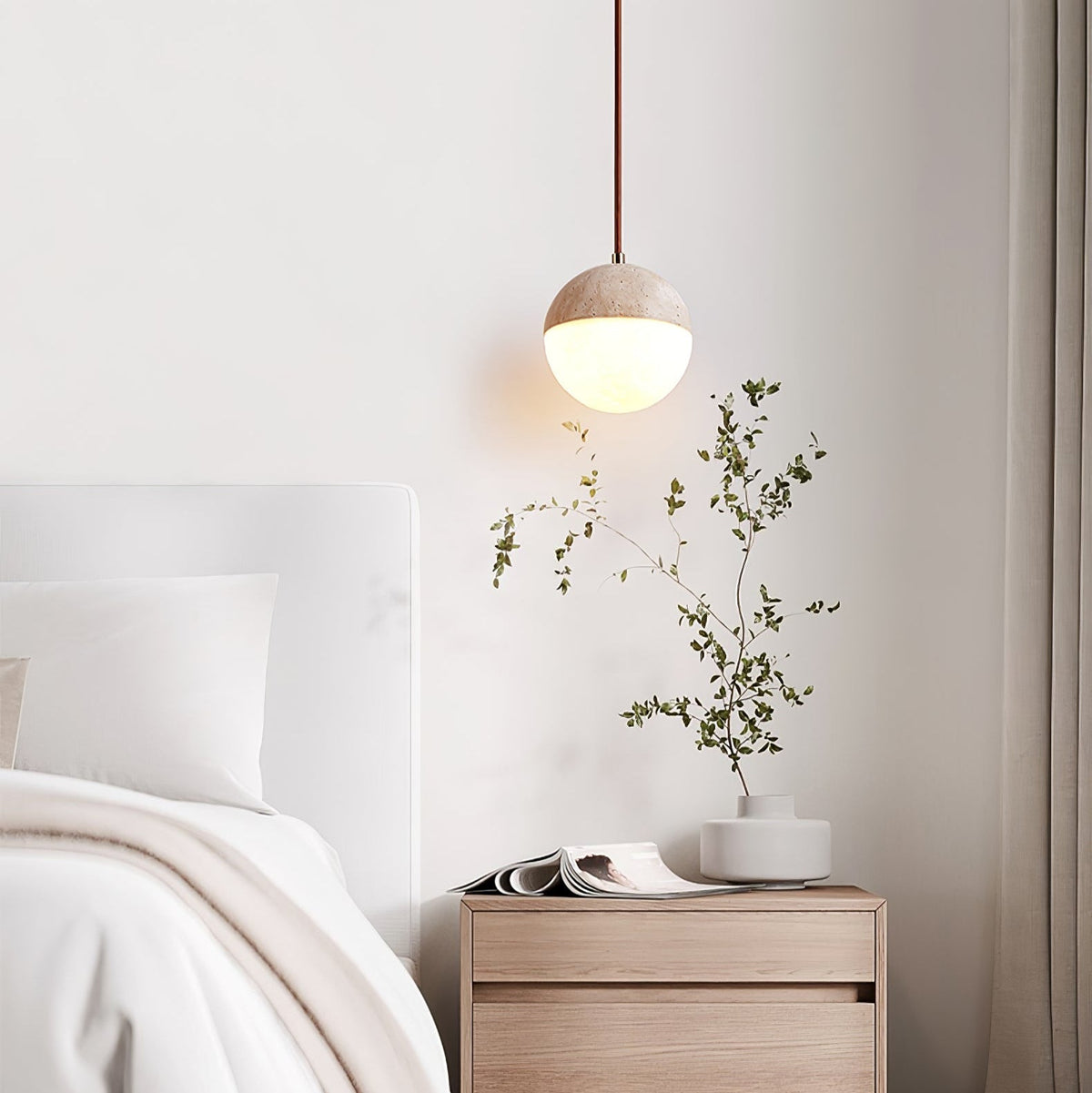 Vendrick Suspension en Travertin