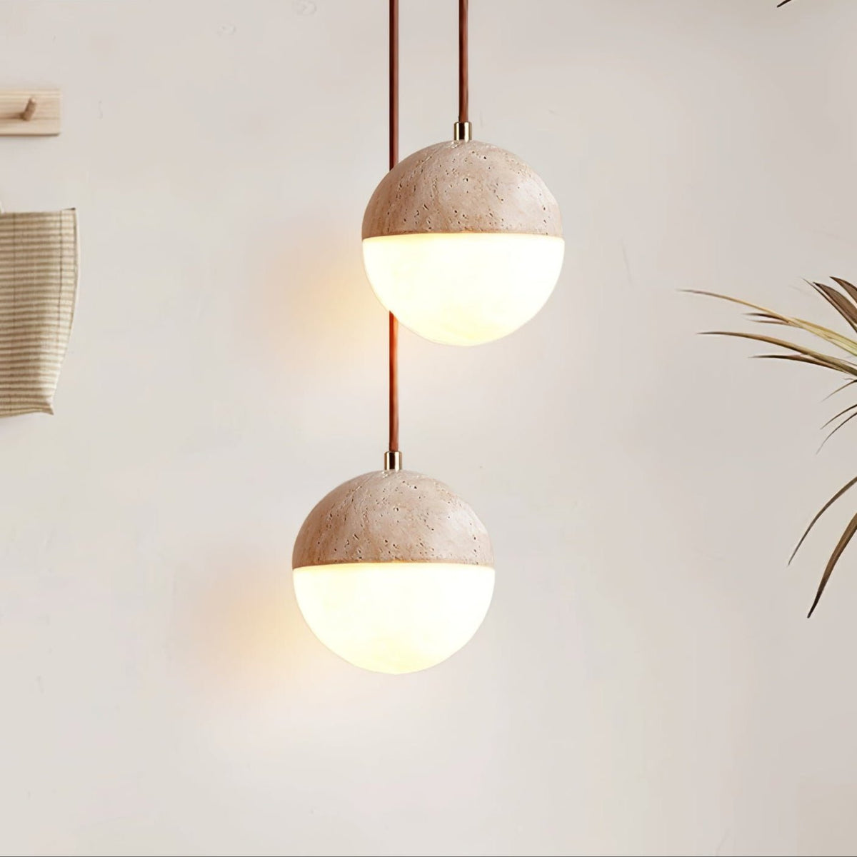 Vendrick Suspension en Travertin
