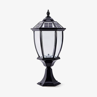 Cezoria Lampe Extérieure Solaire en Verre Unique