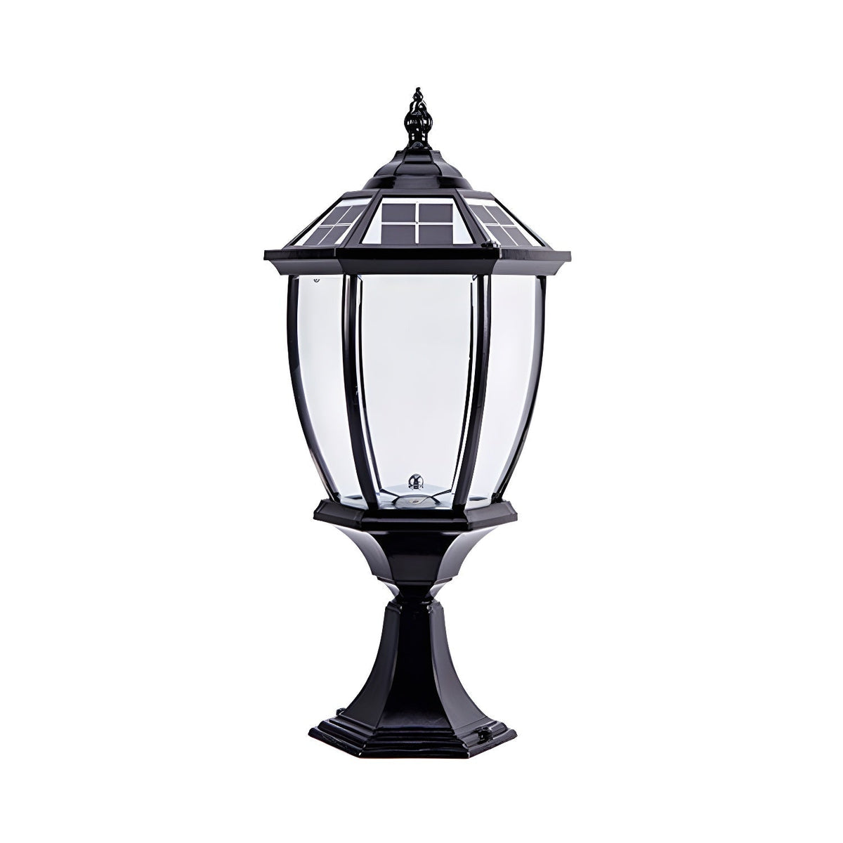 Aldiel Lampe Extérieure Solaire en Verre Unique