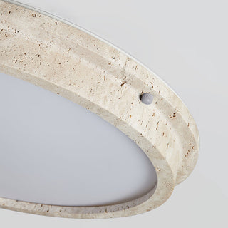 AltheionLumière de Plafond Élégante en Travertin