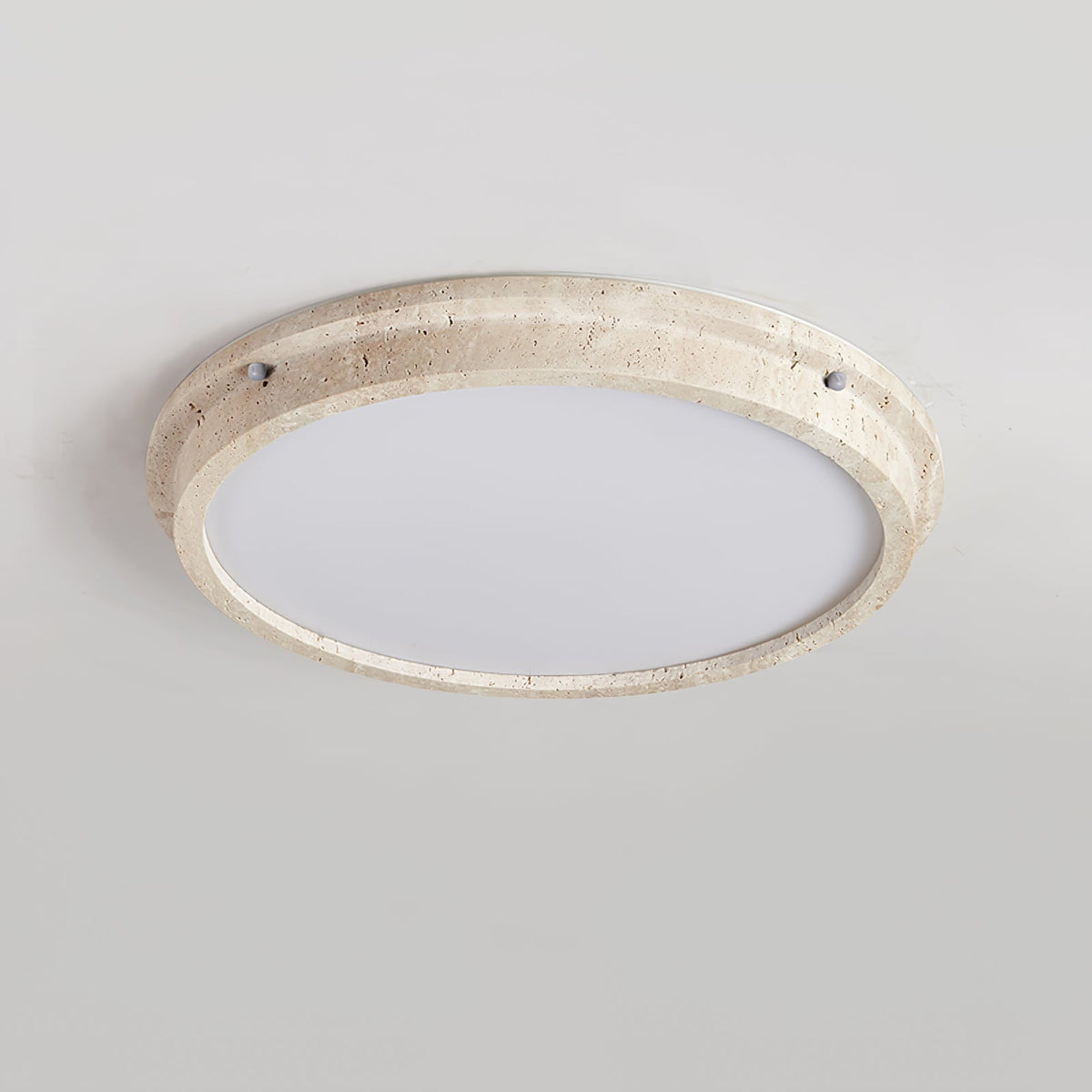 AltheionLumière de Plafond Élégante en Travertin