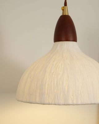 Vitheos Applique Murale en Bois Noyer Naturel Élégante