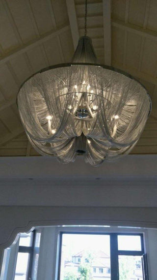 Solara Lustre Gland Chaîne en Aluminium