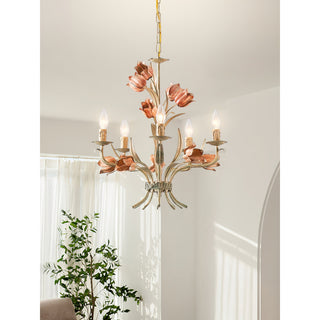 Cacaryra Classique Art Sage Rose Métal Lustre