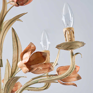 Cacaryra Classique Art Sage Rose Métal Lustre