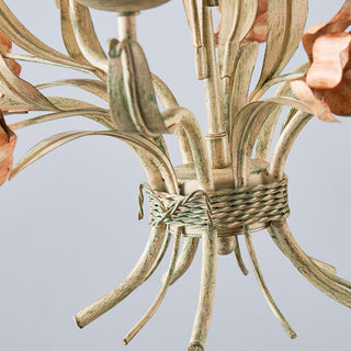Cacaryra Classique Art Sage Rose Métal Lustre
