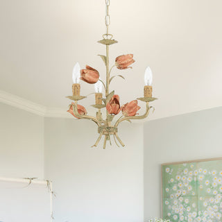 Cacaryra Classique Art Sage Rose Métal Lustre