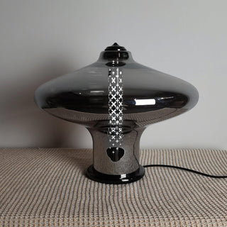 Anthony Lampe de Table en Verre Moderne