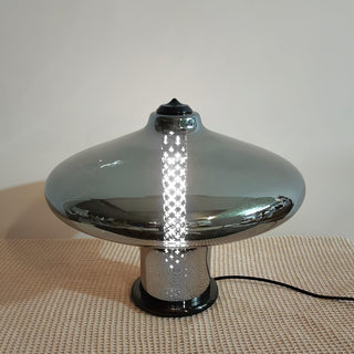 Anthony Lampe de Table en Verre Moderne
