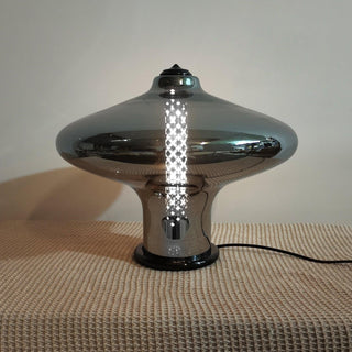 Anthony Lampe de Table en Verre Moderne