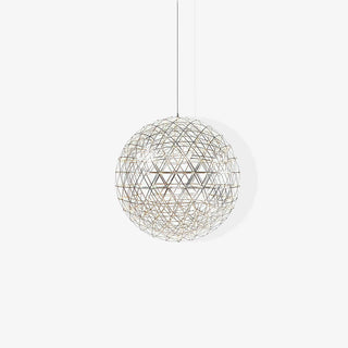 Silver Spark Ball Pendant Light-Neutral Decor