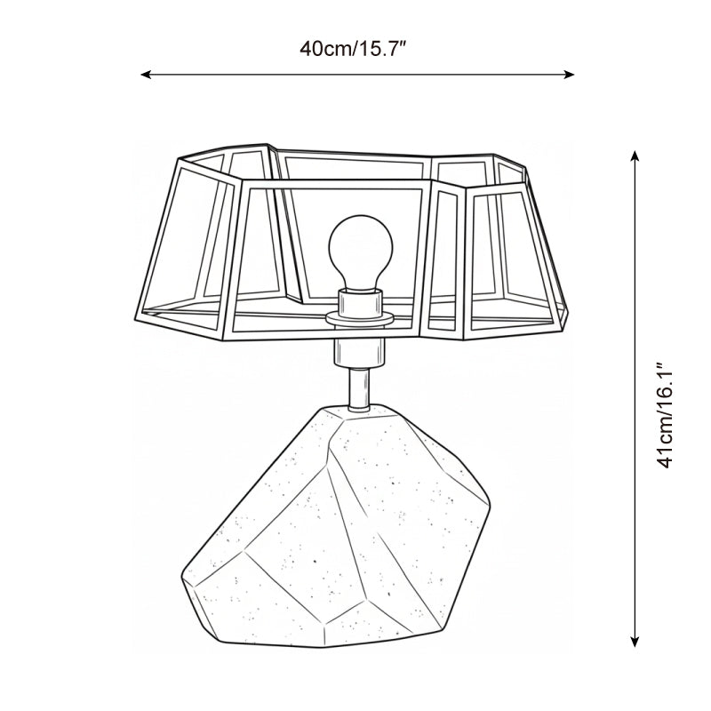 Viraaleria Lampe de Table