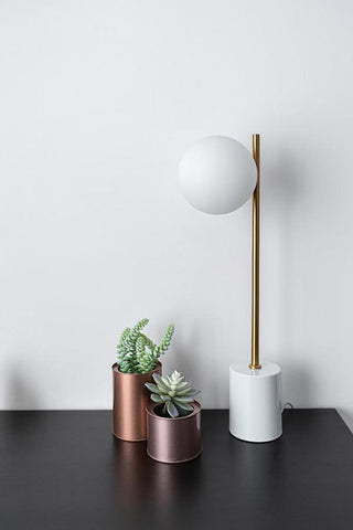 Tocor Lampe de Table en Marbre Minimaliste