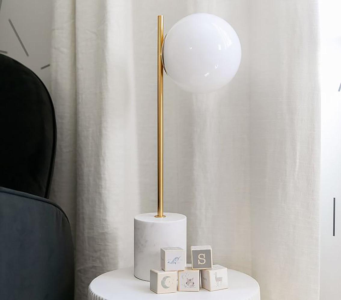 Tocor Lampe de Table en Marbre Minimaliste