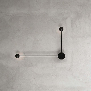 Sphere-on-Stem LED Wall Sconce-Neutral Decor