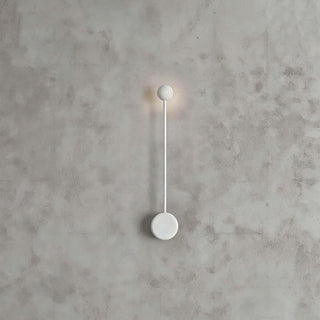Sphere-on-Stem LED Wall Sconce-Neutral Decor
