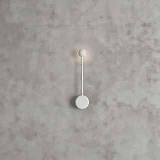 Sphere-on-Stem LED Wall Sconce-Neutral Decor