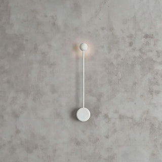 Sphere-on-Stem LED Wall Sconce-Neutral Decor