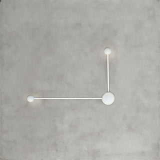 Sphere-on-Stem LED Wall Sconce-Neutral Decor