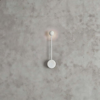 Sphere-on-Stem LED Wall Sconce-Neutral Decor