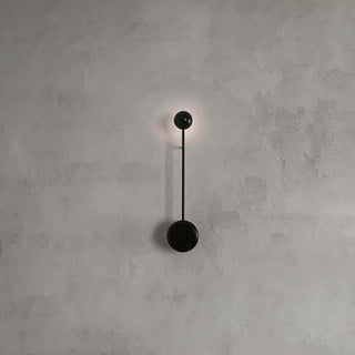 Sphere-on-Stem LED Wall Sconce-Neutral Decor