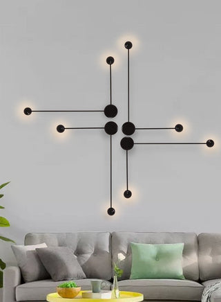 Sphere Stem Led Wall Sconce-Neutral Decor