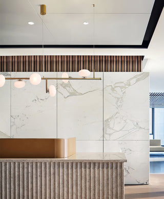 Balance Lustre en Verre Moderne