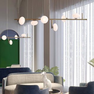 Balance Lustre en Verre Moderne