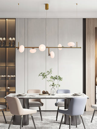 Balance Lustre en Verre Moderne
