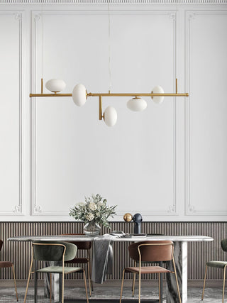Balance Lustre en Verre Moderne