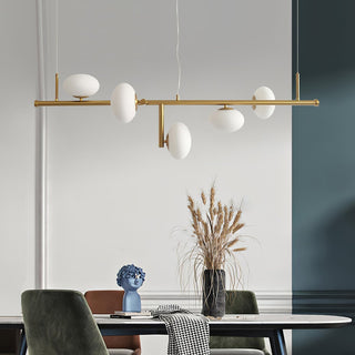 Balance Lustre en Verre Moderne
