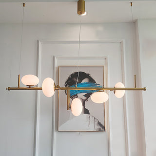 Balance Lustre en Verre Moderne