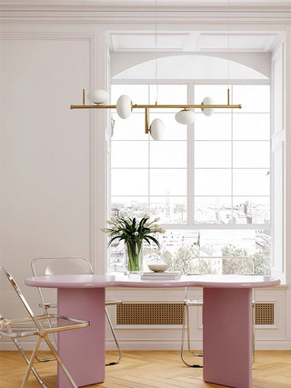 Balance Lustre en Verre Moderne