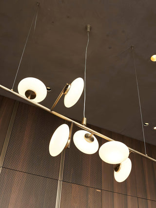 Balance Lustre en Verre Moderne