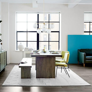 Lustra Lustre Sphère & Tige Moderne Or LED