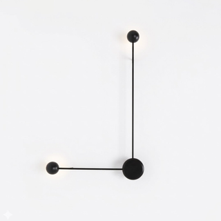 Sphere Stem Led Wall Sconce-Neutral Decor