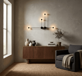 Sphere Stem Led Wall Sconce-Neutral Decor