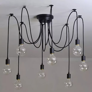 Lustra Lustre à Câble Araignée Industriel