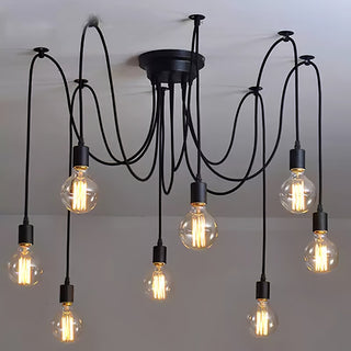 Lustra Lustre à Câble Araignée Industriel