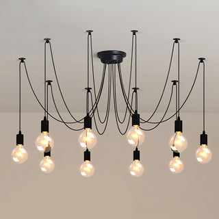 Lustra Lustre à Câble Araignée Industriel
