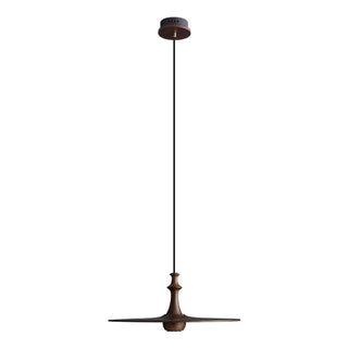 Syrinyra Suspension Sculpturale Disque Bois-Luire