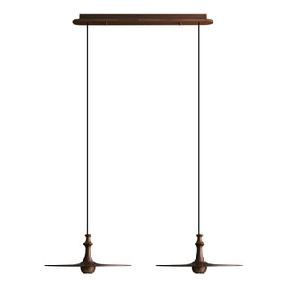 Syrinyra Suspension Sculpturale Disque Bois-Luire