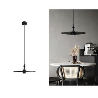 Syrinyra Suspension Sculpturale Disque Bois-Luire