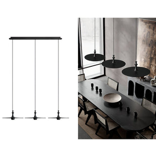 Syrinyra Suspension Sculpturale Disque Bois-Luire