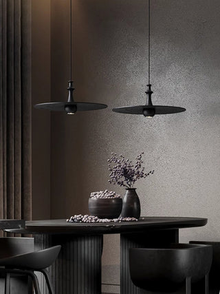 Syrinyra Suspension Sculpturale Disque Bois-Luire