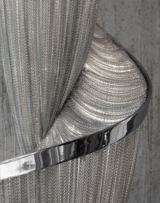 Spiral Elegance Chain Chandelier-Neutral Decor