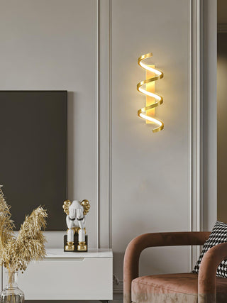Asilion Applique Murale Spirale Art Nordique